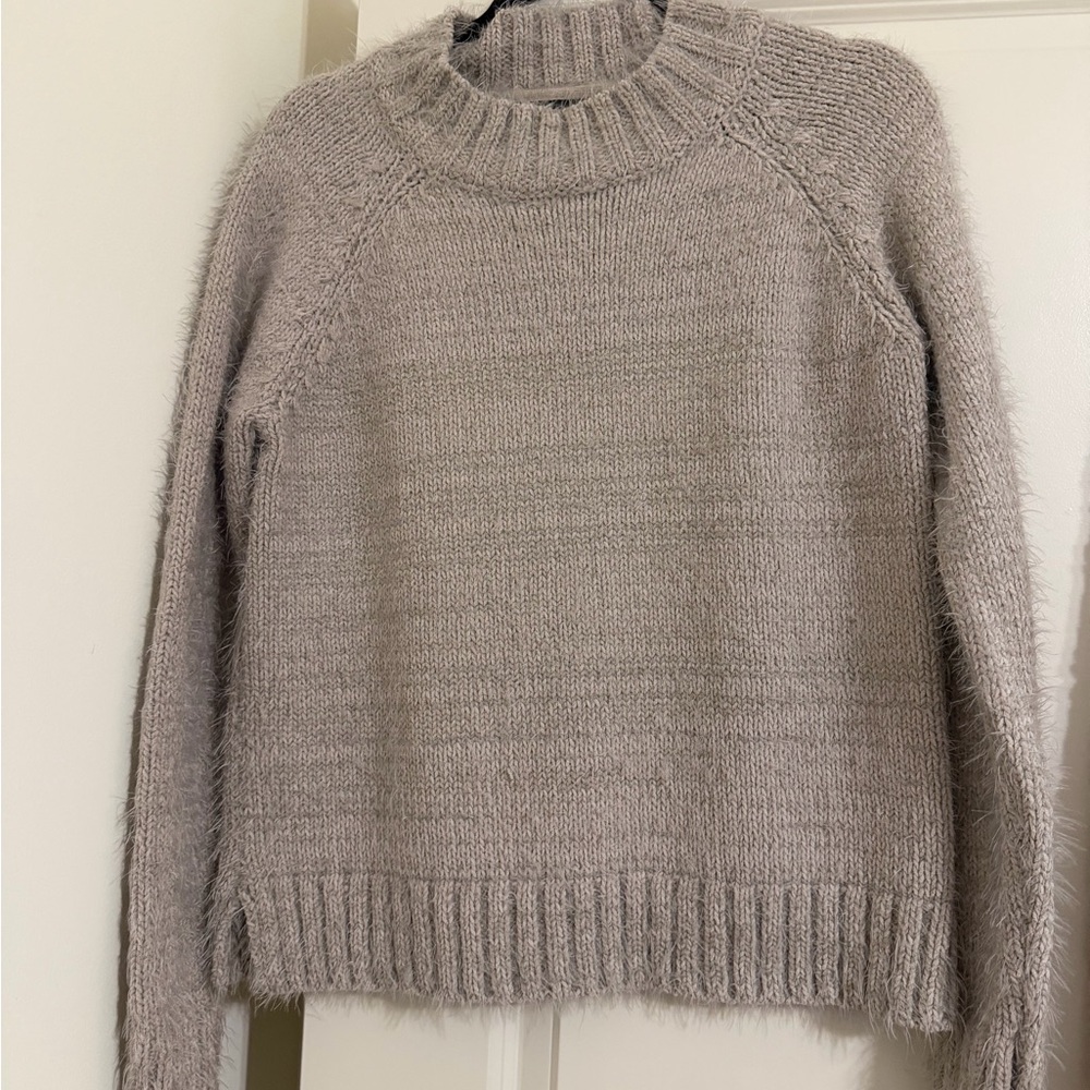 MINKPINK Soft Taupe Turtleneck Sweater